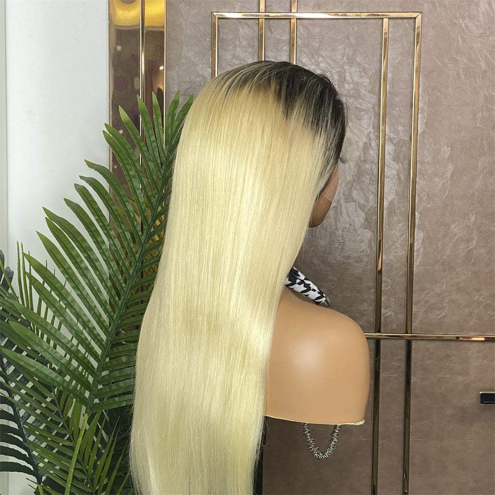 13x4 Transparent Lace Frontal 1b/613 Wig Long Color Wig