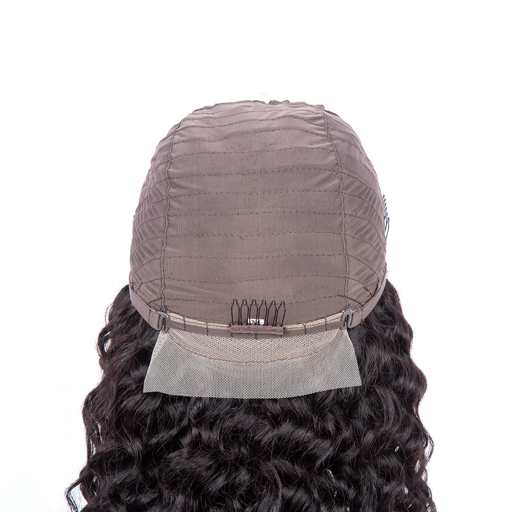 Deep Wave 5x5 HD Lace Closure Wig 180% Density