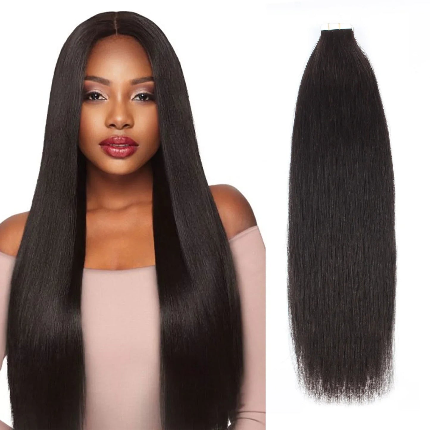 Silky Straight Tape-Ins