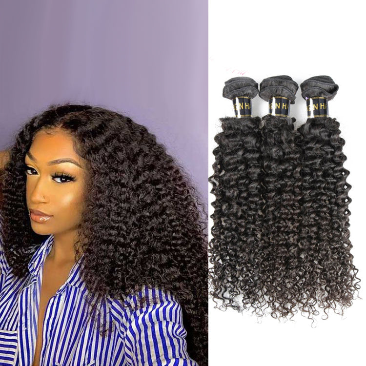 3PCS Curly Hair Mink Hair Bundles
