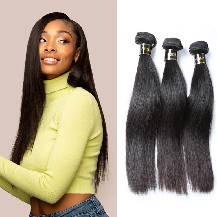 3PCS Straight Hair Mink Hair Bundles